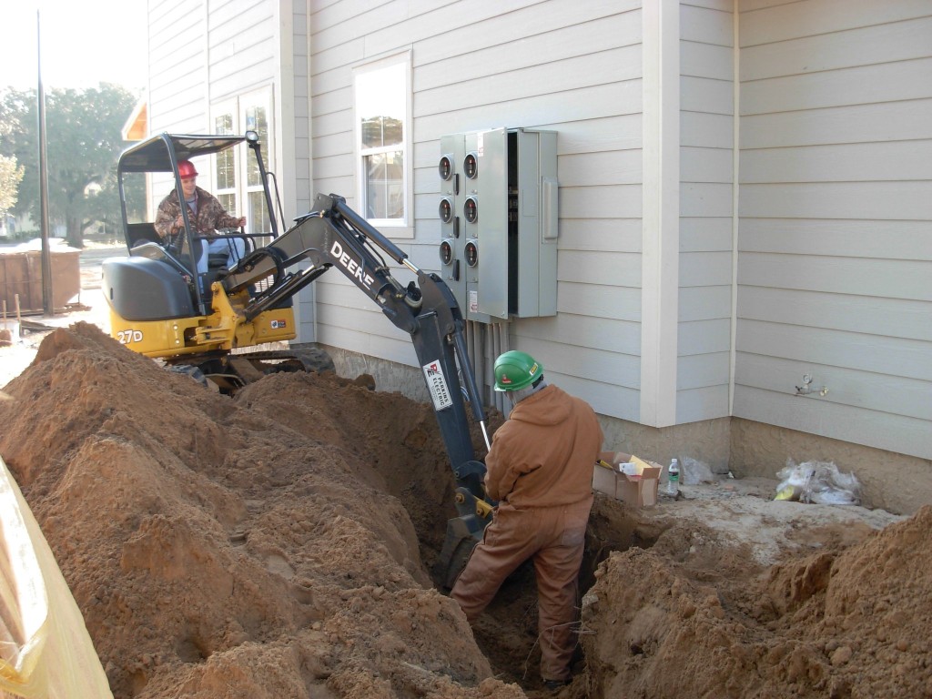 Backhoe Electrical Work in Tallahassee